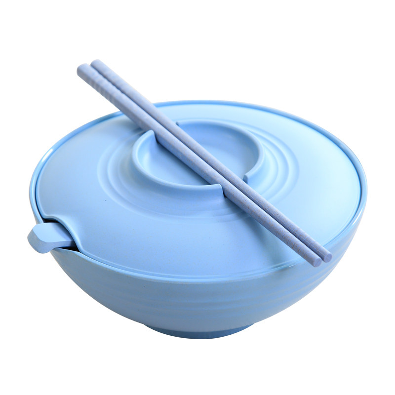 易洗碗筷套装学生宿舍泡面碗方便面带盖韩式创意简约个性家用大碗在类目 餐饮具, 餐具, 碗中 - 来自Buy2taobao.com提供专业的淘宝代购服务
