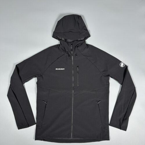MAMMUT猛犸象Ultimate Comfort SO防风防泼水连帽软壳衣男款