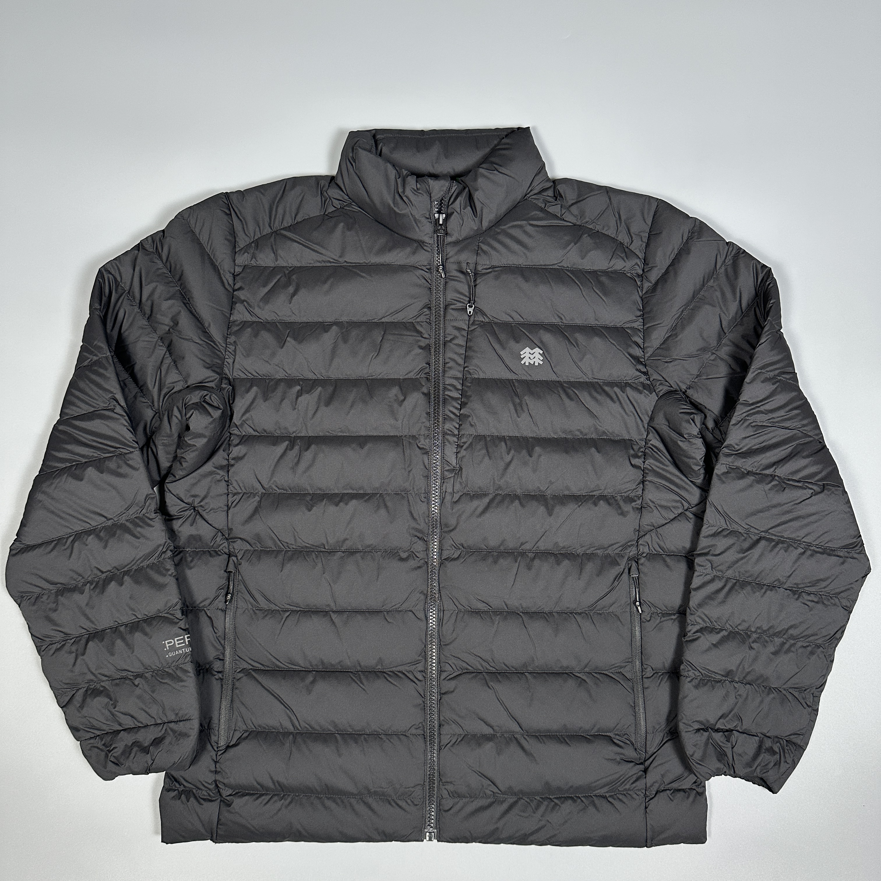 KOLON SPORT可隆25新款休闲运动简约立领排骨轻量羽绒服男款