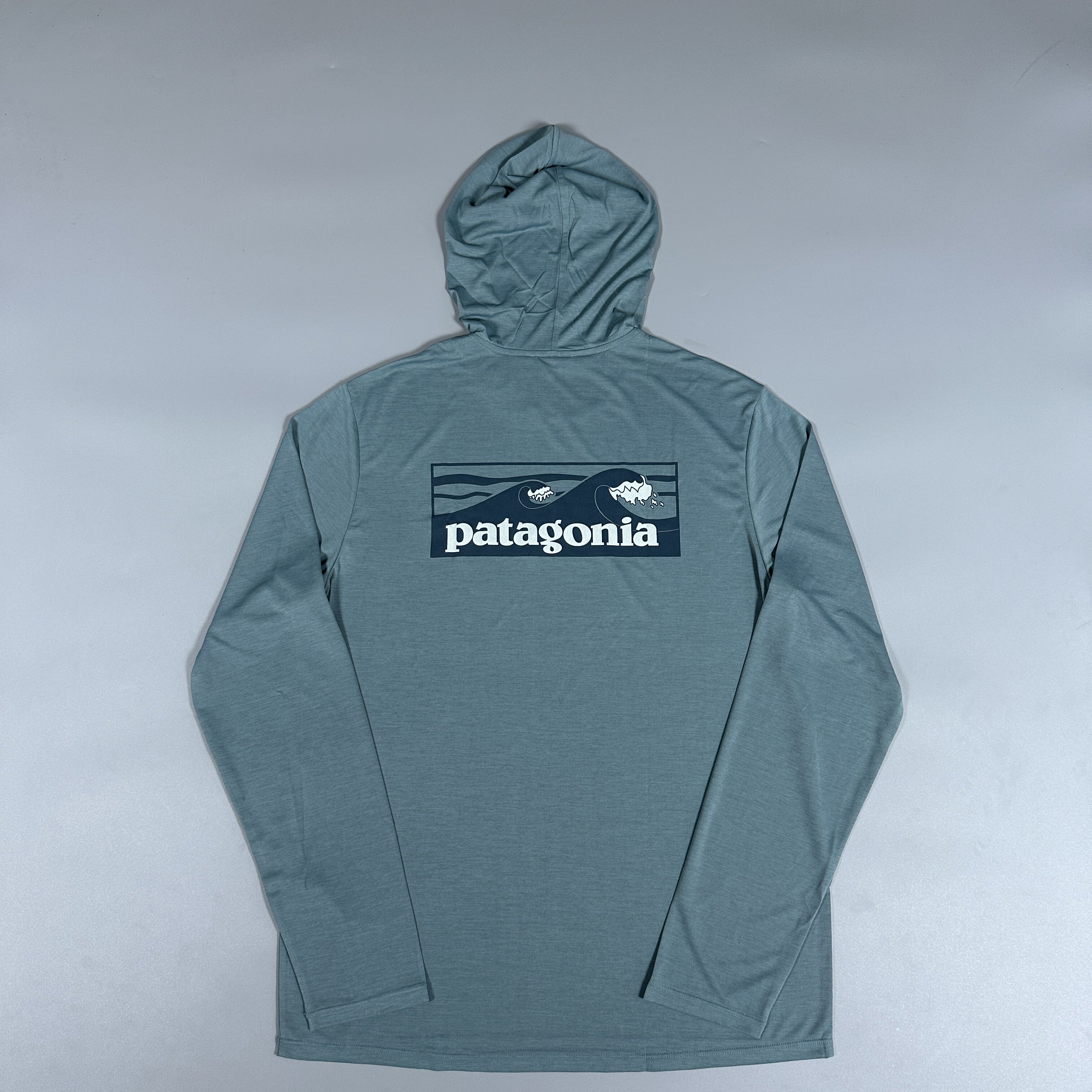 patagonia巴塔哥尼亚CAPCool Daily C1吸湿排汗连帽长袖速干T恤男图片