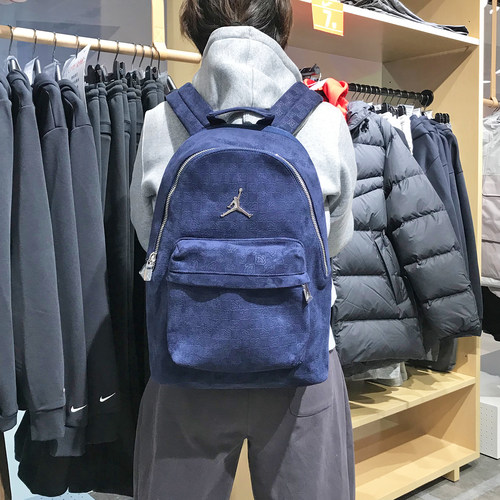 耐克AJ电脑双肩背包学生书包男女
