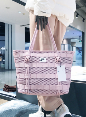 Nike耐克AF1时尚休闲电脑腋下单肩手拎手提托特包男女CU2607-516