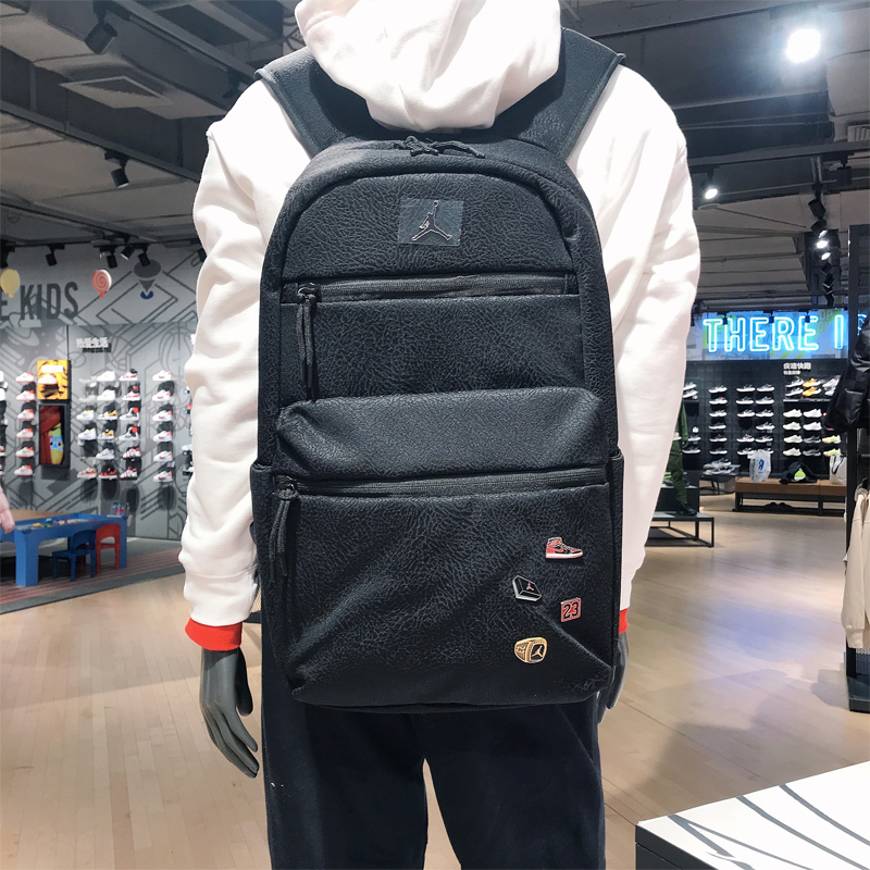 NIKE Air Jordan AJ休闲运动电脑双肩背包学生书包男女HA5477-023-封面