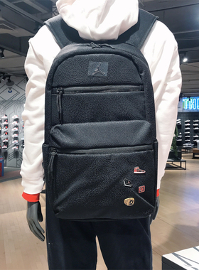 NIKE Air Jordan AJ休闲运动电脑双肩背包学生书包男女HA5477-023
