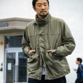 PLAS 纯纯 紫24AW Field尼龙塔夫绸防水户外男女夹克N24FA028