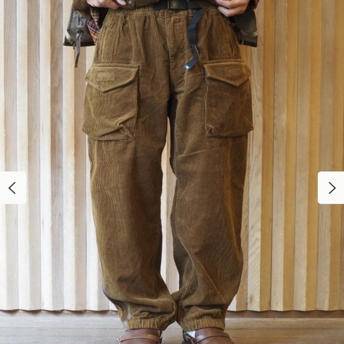 25秋冬EG小三角联名日本灯芯绒宽松直筒多口袋攀岩裤工装休闲裤