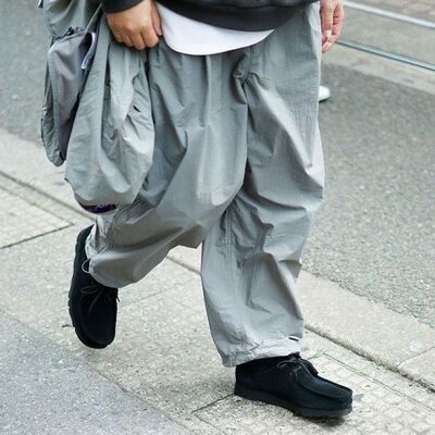 毕入小紫Nylon RipstopField防水轻薄尼龙防撕裂机能户外长裤男女