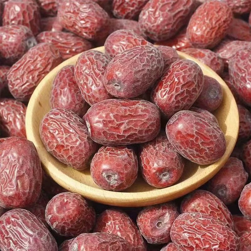新疆特产灰枣未清洗红枣土枣吊干灰枣