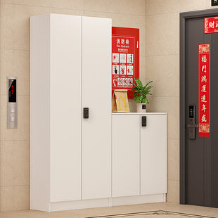 门外走廊鞋 带锁室外电梯口一梯一户 柜放门口外楼道家用外面