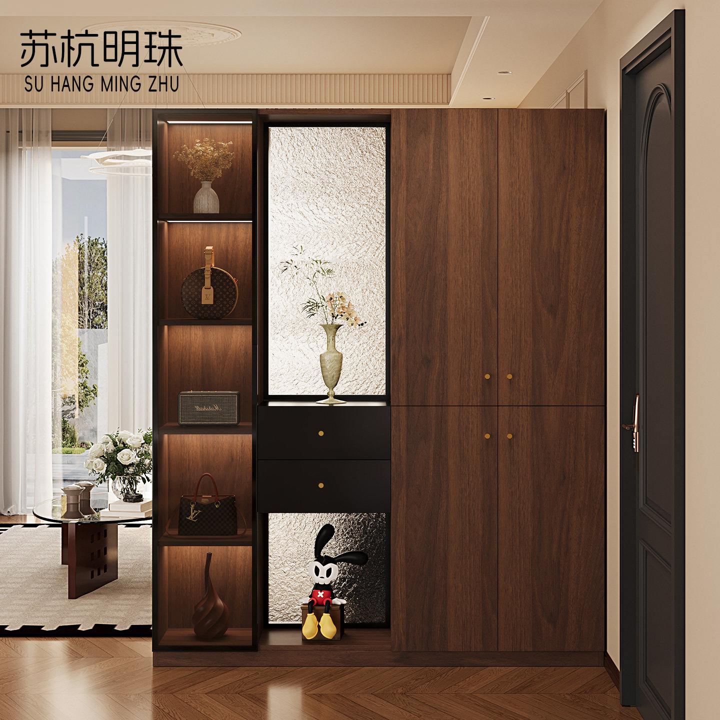 中古风实木玄关柜可定制家用门口隔断进门客厅衣帽架一体入户,住宅家具,门厅/玄关柜/玄关架,淘宝优惠券,粉丝福利购,淘宝优惠卷