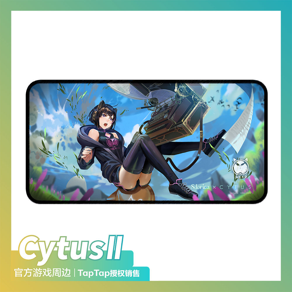 雷亚游戏 游戏官方正版周边授权销售 cytusii neko 鼠标垫