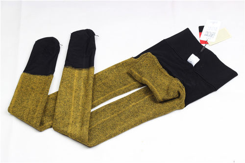 苹果臀抗菌加厚保暖踩跟连裤袜