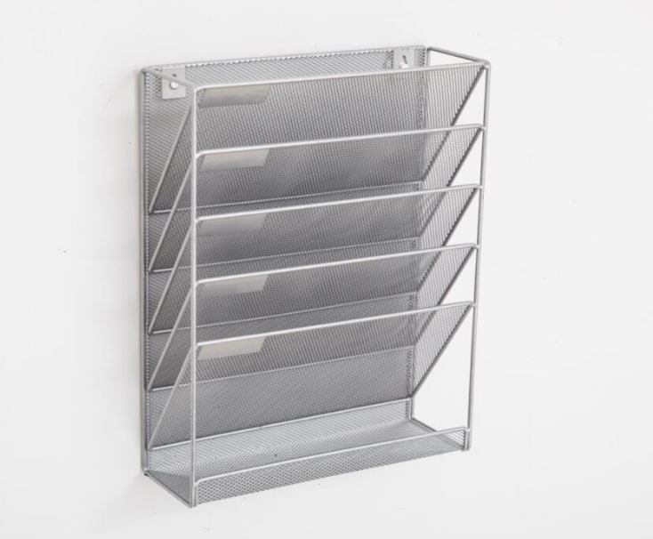 熱賣限量 五層雜志架 金屬鐵網網格置物架收納整理辦公家居用品在類目 電子詞典/電紙書/文化用品, 收納/陳列用品, 書報架/展示架中 - 來自Buy2taobao.com提供專業的淘寶代購服務