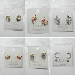 三件包邮！标题写了的！通体925银小巧精致耳钉耳环日常59502