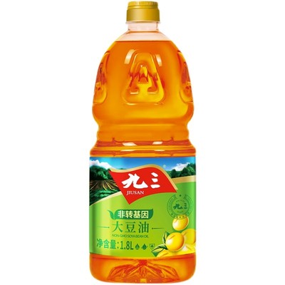 九三大豆油非转基因1.8L