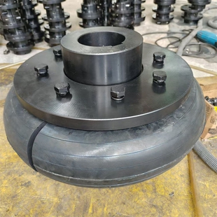 UL型轮胎式联轴器橡胶弹性胶圈 法兰式轮胎联轴器轮胎体