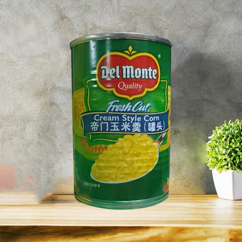 帝门玉米羹罐头425g*24罐甜玉米羹粟米羹DelMonte-封面