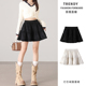 乡美媚蛋糕裙短裙女秋冬高腰显瘦A字小个子伞裙打底蓬蓬裙半身裙