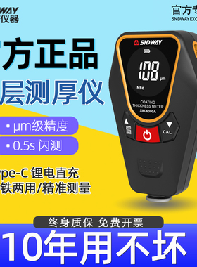 深达威涂层测厚仪镀锌镀锡漆膜仪高精度油漆厚度测量仪漆面检测仪