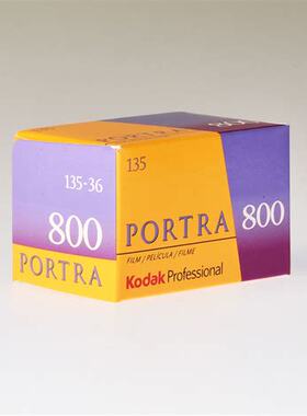 KODAK 柯达 PORTRA 炮塔 800 135胶卷 专业彩色负片 人像 27.11