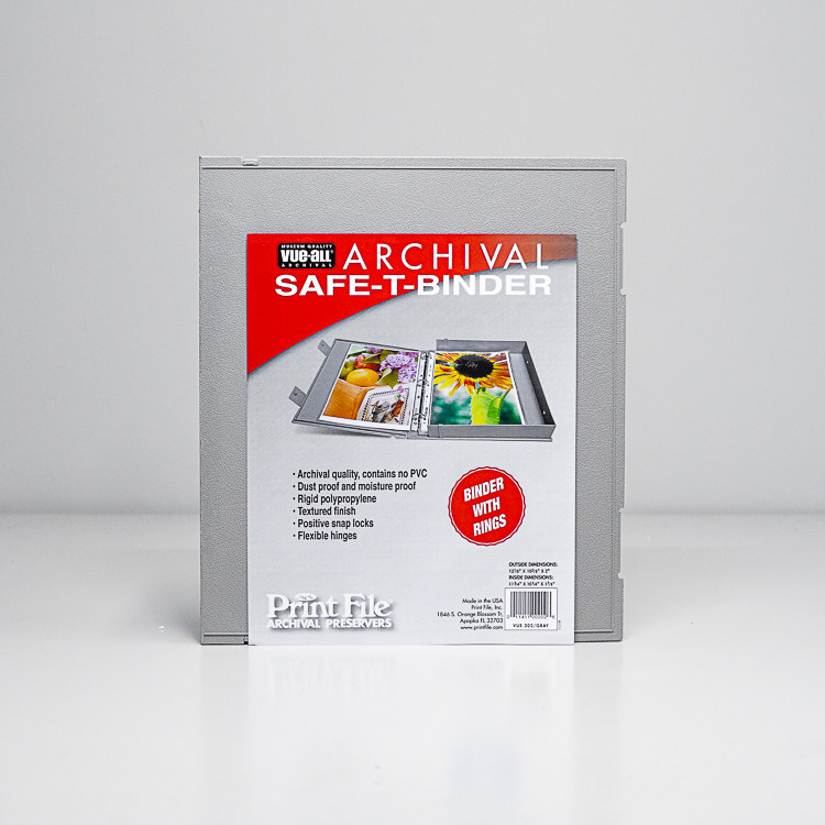 VUE-ALL printfile 宝图旗下 美国博物馆级 无酸底片保存盒收纳盒