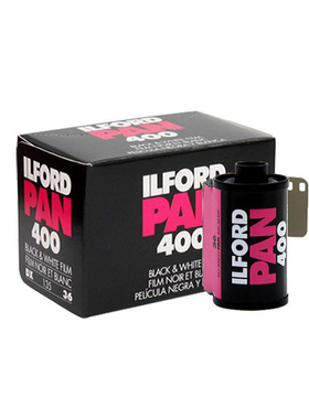 英国 伊尔福 ILFORD PAN 400度 135 黑白胶卷 练习卷 有效期 2030