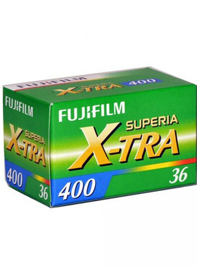 美版/日版 富士 FUJI SUPERIA XTRA C400 135彩色胶卷 负片  26.8