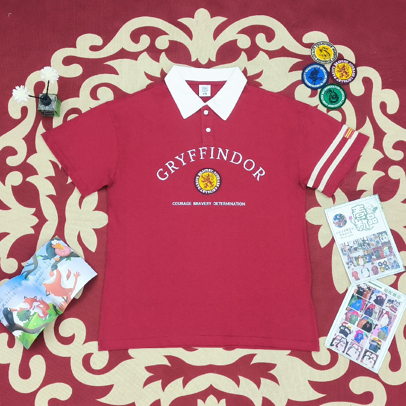 2025新款学院风格兰芬多POLO衫