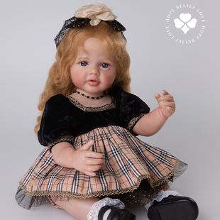 HK正版重生娃娃塑胶玩偶仿真人形玩具陪伴人偶安抚娃娃洋娃娃