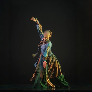 《暮云山丹》女子民族舞独舞同款舞蹈演出表演服装专业定制