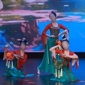 舞蹈演出表演服装 女子中国舞群舞同款 专业定制 华灯初上