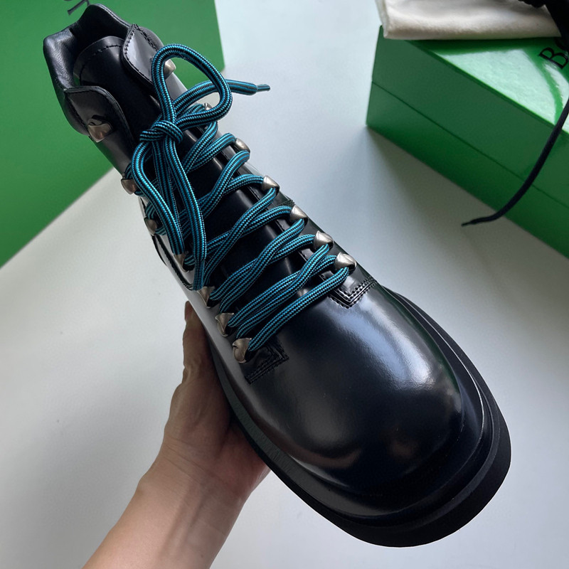 thumbnail for Fall/Winter 2024 New Thick-soled Heightened Leather Martin Men's Boots Trendy Versatile Booties Fashion Desert Boots Biker Shoes