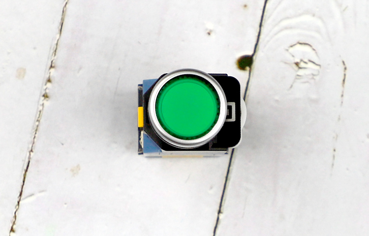 带灯自锁开关（绿）