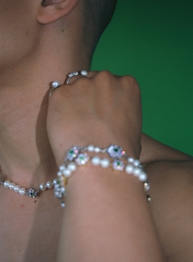 VEERTFlower Freshwater Pearl Bracelet花瓣珍珠手链