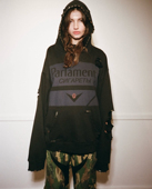 复古破洞帽衫 MISERE METALCLIP HOODIE定制款 MODERNE PARLAMENT
