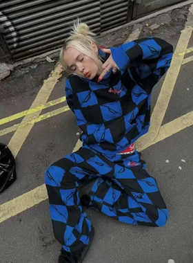 Matty boy antipromo限定款 棋盘格帽衫/卫裤