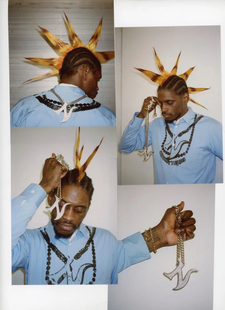 CDG SHIRT x A$AP Nast Chain Shirt DSM联名限定款衬衫