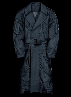 BADSON 'BUTTONS' CONVERTIBLE COAT羊毛纽扣大衣