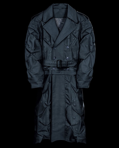 BADSON 'BUTTONS' CONVERTIBLE COAT羊毛纽扣大衣