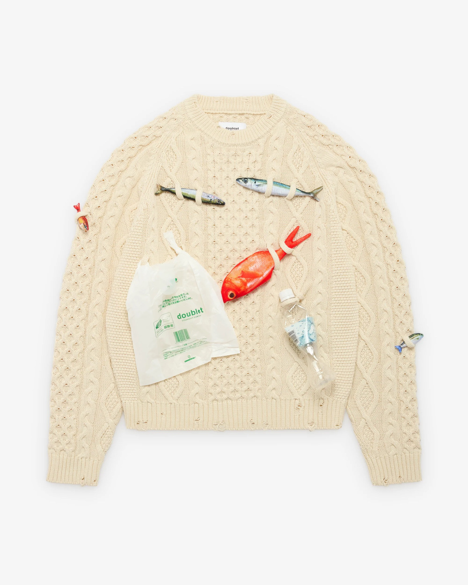 Doublet 26SS Caught In The Cable Fisherman毛衣图片