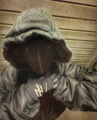 BALACLAVA ZIP HOODIE SMYRNA 拉链面罩连帽衫