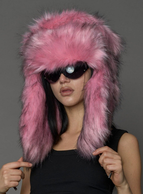 NAMILIA VIP FAUX FUR HAT毛绒仿皮草帽子