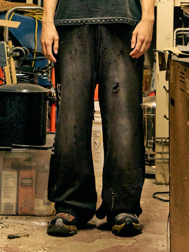 SATOSHI NAKAMOTO LUKE FLEECE SWEAT长裤