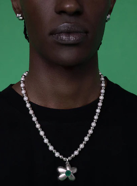 Veert 24SS The Flower Pearl Bead Chain 珍珠项链