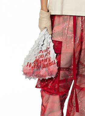 MASU 25AW SPIKY NEWTON BAG 扎染印花挎包