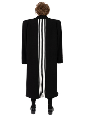 YORI MAINLINE 5-Stripe Wool Trench Coat 大衣