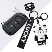 专用东南A5钥匙套DX7钥匙包DX5硅胶套DX3汽车改装 扣翼舞保护壳女