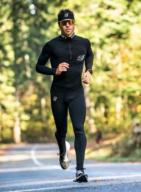 CS跑步 秋冬 加厚 紧身裤 男 Winter Running Legging