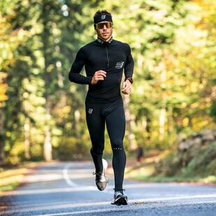 CS跑步 秋冬 加厚 紧身裤 男 Winter Running Legging