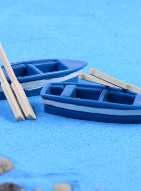 diy微景观生态瓶手工船桨小摆件